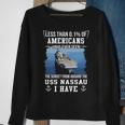 Uss Nassau Lha 4 Sunset Sweatshirt Gifts for Old Women