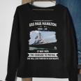 Uss Paul Hamilton Ddg V2 Sweatshirt Gifts for Old Women