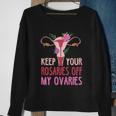 Uterus 1973 Pro Roe Womens Rights Pro Choice Sweatshirt Gifts for Old Women