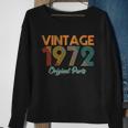 Vintage 1972 Original Parts 50Th Birthday Tshirt V2 Sweatshirt Gifts for Old Women