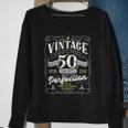 Vintage 50Th Birthday For Him 1972 Aged To Perfection Tshirt Sweatshirt Gifts for Old Women