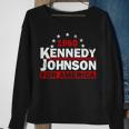 Vintage Kennedy Johnson 1960 For America Sweatshirt Gifts for Old Women