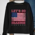 Vintage Lets Go Brandon American Flag Tshirt Sweatshirt Gifts for Old Women