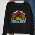 Vintage Spring Break HonoluluHawaii Summer Sweatshirt Gifts for Old Women