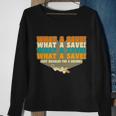 What A Save Rocket Soccer Sweatshirt Gifts for Old Women