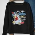 Wicked Chickens Lay Deviled Eggs Funny Chicken Lovers Sweatshirt Gifts for Old Women