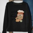 Wild About Pumpkin Spice Thanksgiving Quote V3 Sweatshirt Gifts for Old Women