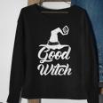 Womens Good Witch Funny Halloween Gift For Friend Sweatshirt Gifts for Old Women