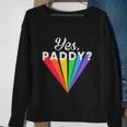 Yes Paddy Rainbow St Pattys Day Daddy Lgbt Gay Pride Month 2022 Graphic Design Printed Casual Daily Basic Sweatshirt Gifts for Old Women