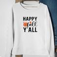 Happy Fall Yall Season Pumpkin Men Women Sweatshirt Graphic Print Unisex