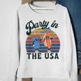 4Th Of July For Hot Dog Lover Party In The Usa Vintage Sweatshirt Gifts for Old Women