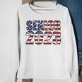 Class Of 2023 Usa Senior 2023 American Flag Sweatshirt Gifts for Old Women