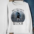Dont Be A Salty Witch Vintage Halloween Costume Sweatshirt Gifts for Old Women