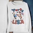 Funny Party In The Usa 4Th Of July Hot Dog Patriotic Kid V2 Sweatshirt Gifts for Old Women