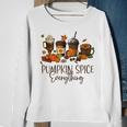 Halloween Pumpkin Spice Everything Thanksgiving V2 Sweatshirt Gifts for Old Women