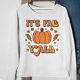 Its Fall Yall Pumpkin Spice Autumn Season Thanksgiving Sweatshirt Gifts for Old Women