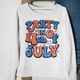 Party In The Usa Fourth Of July 4Th Of July Vintage Sweatshirt Gifts for Old Women