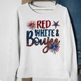 Red White And Boujee 4Th Of July Fourth Of July Vintage Sweatshirt Gifts for Old Women