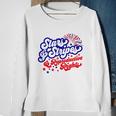 Stars Stripes Reproductive Rights Pro Roe 1973 Pro Choice Women&8217S Rights Feminism Sweatshirt Gifts for Old Women