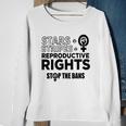 Stars Stripes Reproductive Rights Racerback Feminist Pro Choice My Body My Choice Sweatshirt Gifts for Old Women