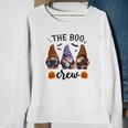 The Boo Crew Gnomes Halloween Pumpkins Sweatshirt Gifts for Old Women