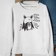 Trick Or Treat Animals With Kindness Halloween Costume Sweatshirt Gifts for Old Women