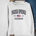 Womens Usa Flag Stars &Amp Stripes Pagosa Springs Colorado Sweatshirt Gifts for Old Women