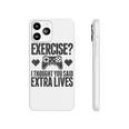 Extra Lives Funny Video Game Controller Retro Gamer Boys V18 Phonecase iPhone