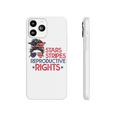 Messy Bun American Flag Pro Choice Star Stripes Equal Right Phonecase iPhone