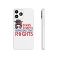Messy Bun American Flag Pro Choice Star Stripes Equal Right V2 Phonecase iPhone