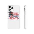 Messy Bun American Flag Pro Choice Star Stripes Equal Right V4 Phonecase iPhone