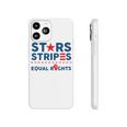 Stars Stripes And Equal Rights 4Th Of July Womens Rights V2 Phonecase iPhone