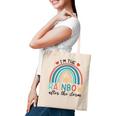 Dokz Funny I&8217M The Rainbow After The Storm Newborn Boy Girl Tote Bag