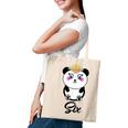 6 Year Old Gifts Cute Panda Birthday Girl 6Th Birthday Funny Tote Bag