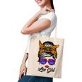 Cute Leo Girl Birthday Messy Bun Leopard Funny Leo Zodiac Tote Bag