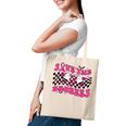 Groovy Save The Boo Bees Funny Breast Cancer Halloween Retro V2 Tote Bag