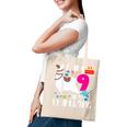 Kids 9 Year Old I Am 9 Years Old And Llamazing Llama 9Th Birthday Tote Bag