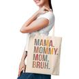 Mama Mommy Mom Bruh Mommy And Me Leopard Mothers Day Gifts Tote Bag
