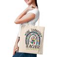 One Thankful Teacher Hispanic Heritage Month Countries Flags V4 Tote Bag