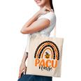 Scary Halloween Pacu Nurse Rainbow Post Anesthesia Care Unit Tote Bag