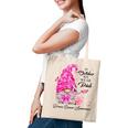 Womens Awareness In October We Wear Pink Gnome Breast Cancer Tote Bag