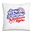 Stars Stripes Reproductive Rights Pro Roe 1973 Pro Choice Women&8217S Rights Feminism Pillow