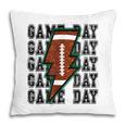 Game Day Retro Football Cute Football Top Mom Sports Lover Pillow