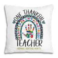 One Thankful Teacher Hispanic Heritage Month Countries Flags V4 Pillow