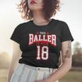 18Th Birthday Basketball Lover 18 Years Old Bday Women T-shirt Gifts for Her