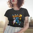 Blast Off Im 5 Funny Astronaut 5Th Birthday Space Costume Women T-shirt Gifts for Her