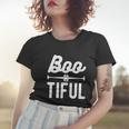 Boo Tiful Halloween Quote Women T-shirt Gifts for Her