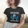 Ch Ch Ch Meow Moew Moew Cat Halloween Quote Women T-shirt Gifts for Her