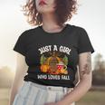 Fall Plaid Leopard Pumpkin Autumn Funny Thanksgiving Graphic Design Printed Casual Daily Basic Women T-shirt Gifts for Her