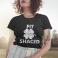 Fit Shaced Funny St Patricks Day Irish Clover Beer Drinking Tshirt Women T-shirt Gifts for Her